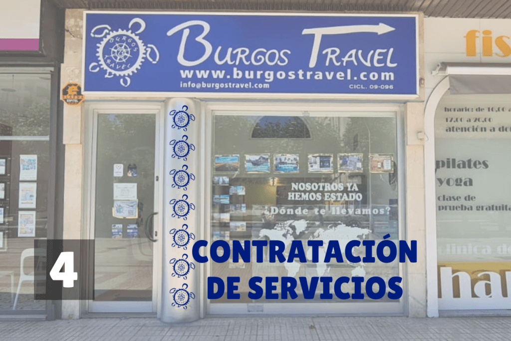 VIÑETA CONTRATACIÓN DE SERVICIOS - BURGOS TRAVEL