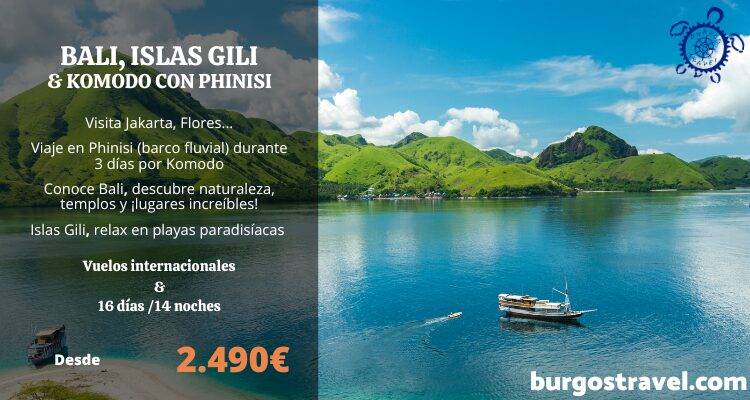 PROGRAMA BALI, ISLAS GILI & KOMODO CON PHINISI