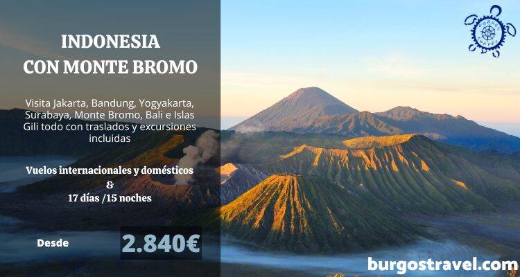 PROGRAMA INDONESIA CON MONTE BROMO