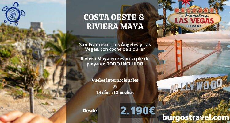 PROGRAMA COSTA OESTE & RIVIERA MAYA