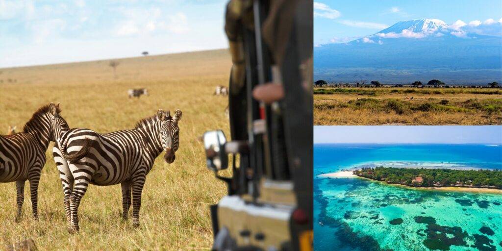 CABECERA TANZANIA SAFARI EN KENYA CON CON RELAX EN ZANZÍBAR