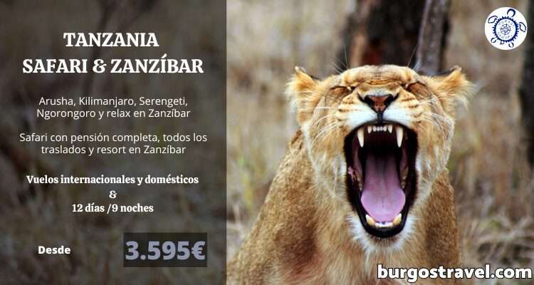 PROGRAMA TANZANIA SAFARI & ZANZÍBAR