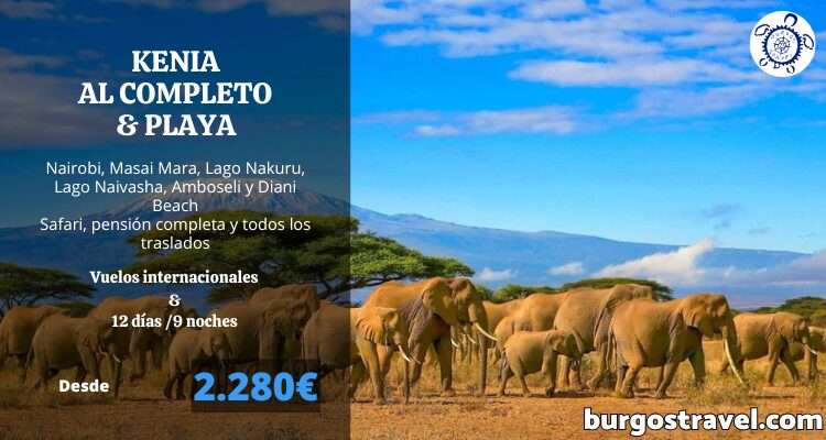 PROGRAMA KENIA AL COMPLETO & PLAYA