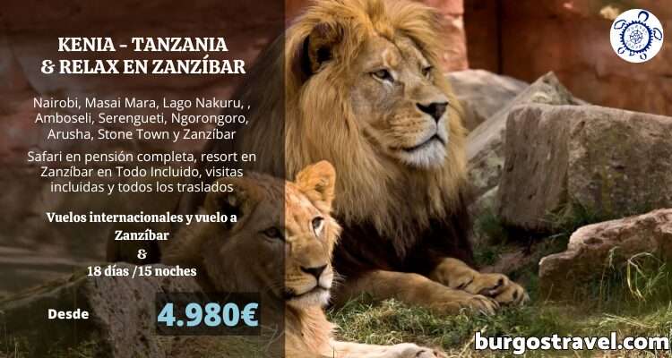 PROGRAMA KENIA, TANZANIA & ZANZIBAR