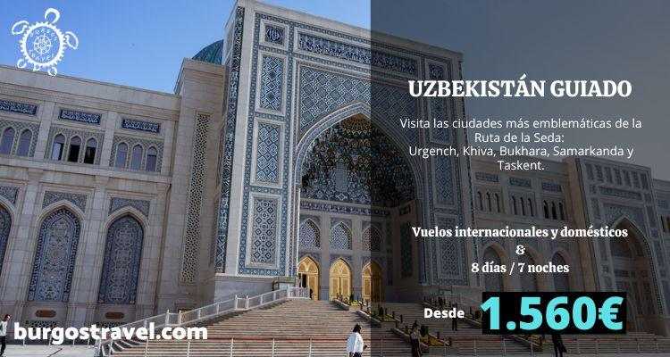 Programa guiado por Uzbekistán con visita a Samarcanda, Bujará y Jiva.